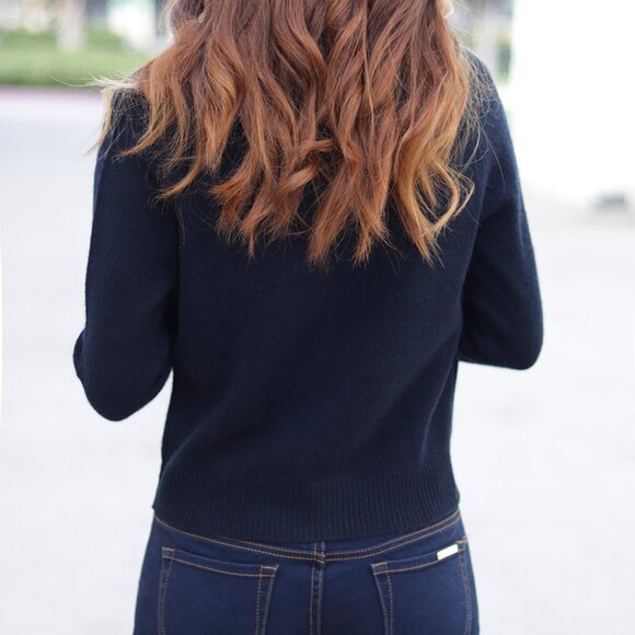 NWT - Zadig & Voltaire Baly Bis Cashmere Sweater (#10323) - Picture 12 of 12